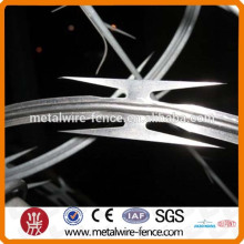 2015 shengxin high zinc concertina Razor Wire